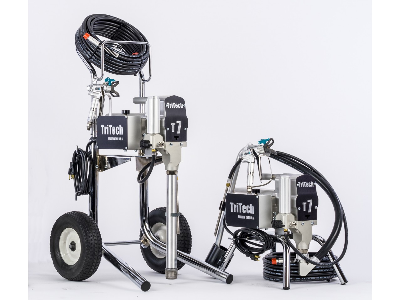 TriTech T7 el HT malerpumpe Stand eller HiBoy kompl Clemco